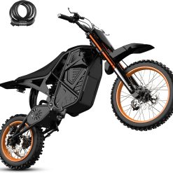 3500W Peak Electric Dirt Bike – 48V 23Ah Battery, Up to 53-Mile Range, 46 MPH, 220Nm Mid-Drive Motor & Dual Hydraulic Suspension